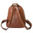 Женский кожаный рюкзак Bolsena cognac
