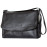 Кожаная сумка через плечо Albano black