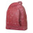 Женский кожаный рюкзак Garda red